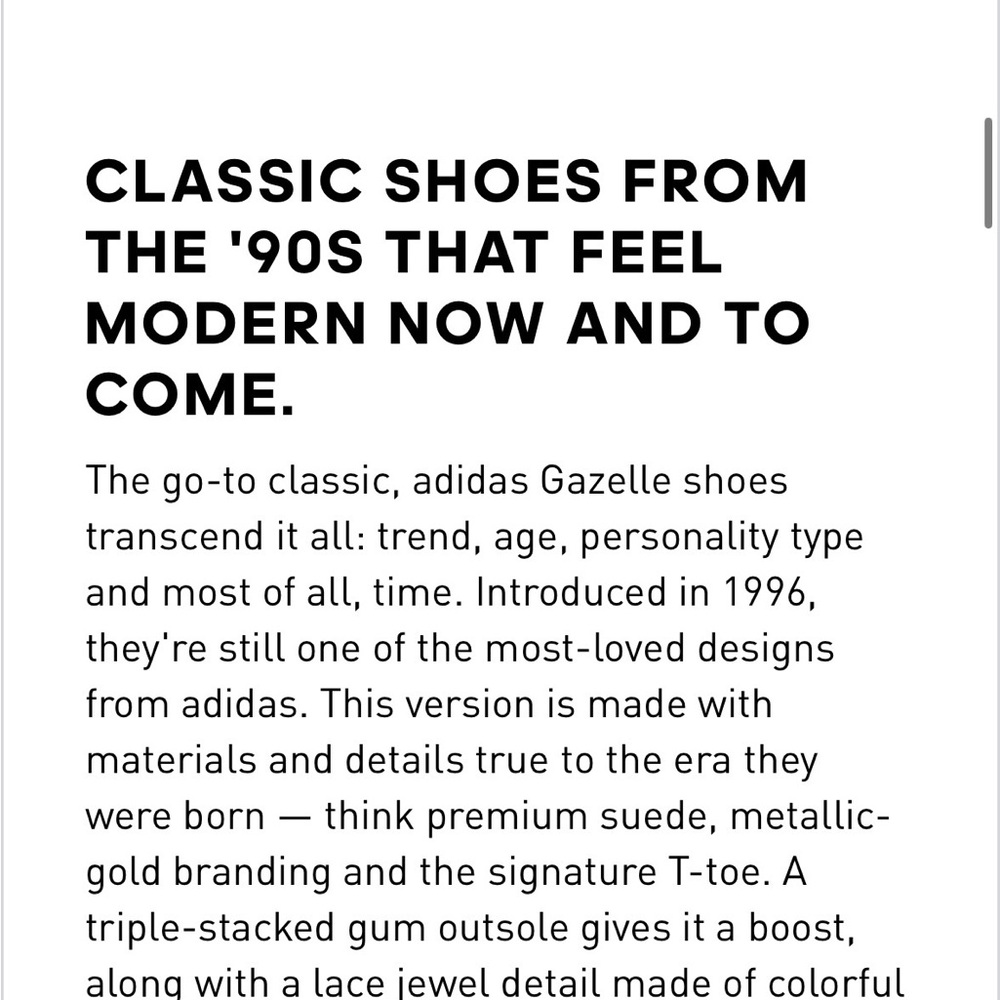 Adidas GAZELLE BOLD SHOES - Picture 3 of 8